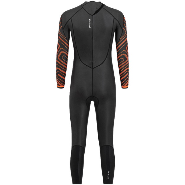 2026 Orca Mens Vitalis Breast Stroke Open Water Swim Back Zip Wetsuit NN2B0501 - Black